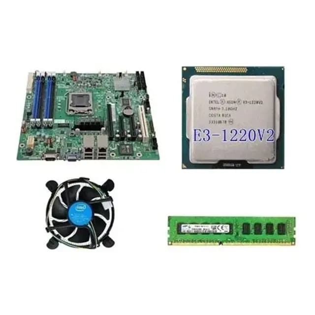 KIT XEON E3 1220 3.1 GHZ - PLACA MAE INTEL S1200BTS - 16GB (2X8GB) DDR3 ECC