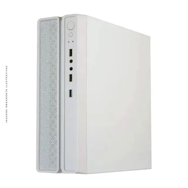 GABINETE SLIM C/ FONTE 200W BG-2002W (BRANCO) - BLUECASE