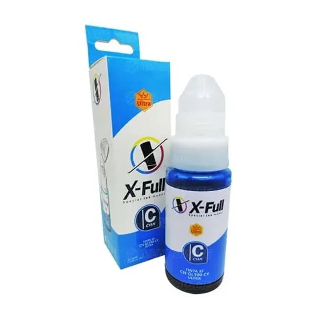REFIL DE TINTA COMPATIVEL CANON GL10 / GL11 ( CIANO ) 70ML - X-FULL