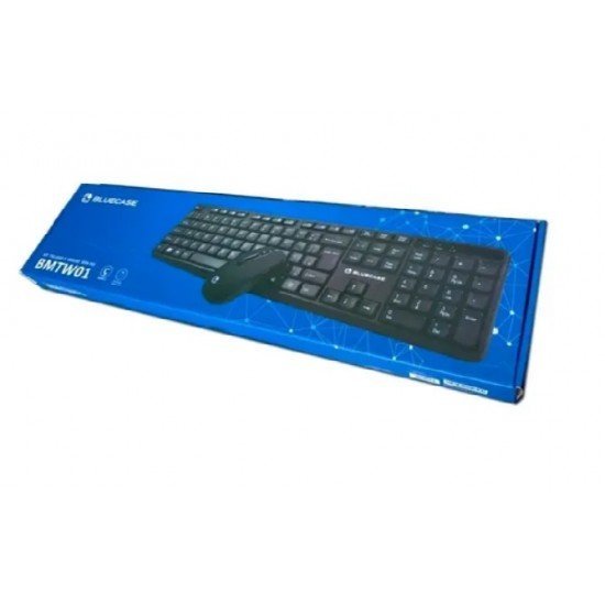 Kit Teclado e Mouse Bluecase, Sem Fio, BMTW01, ABNT2 Kit Teclado e Mouse Bluecase, Sem Fio, BMTW01, ABNT2