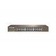 SWITCH IP-COM G1024D - 24 PORTAS GIGABIT - (NÃO GERENCIÁVEL) - PADRÃO PARA RACK SWITCH IP-COM G1024D - 24 PORTAS GIGABIT - (NÃO GERENCIÁVEL) - PADRÃO PARA RACK