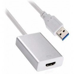 Adaptador USB 3.0 para HDMI Vídeo Conversor 1080p DEX Adaptador USB 3.0 para HDMI Vídeo Conversor 1080p DEX