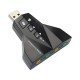 Adaptador USB Para 7.1 Duplo Microfone/ Headset, Knup – HB-T65 Adaptador USB Para 7.1 Duplo Microfone/ Headset, Knup – HB-T65