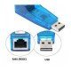 Adaptador USB LAN Placa De Rede Externa para Cabo de Internet Rj45 Adaptador USB LAN Placa De Rede Externa para Cabo de Internet Rj45