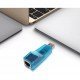 Adaptador USB LAN Placa De Rede Externa para Cabo de Internet Rj45 Adaptador USB LAN Placa De Rede Externa para Cabo de Internet Rj45