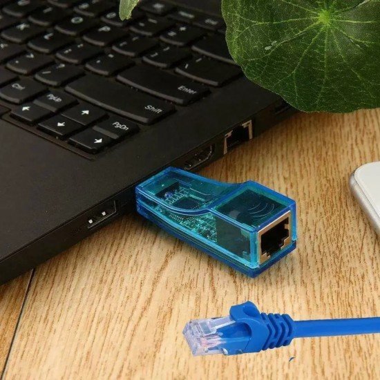 Adaptador USB LAN Placa De Rede Externa para Cabo de Internet Rj45 Adaptador USB LAN Placa De Rede Externa para Cabo de Internet Rj45