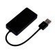 HUB USB 2.0 4 PORTAS HU-220BK C3T HUB USB 2.0 4 PORTAS HU-220BK C3T