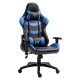 Cadeira Gamer Draxen Ergonômica Giratória Azul e Preta - DN3 Cadeira Gamer Draxen Ergonômica Giratória Azul e Preta - DN3