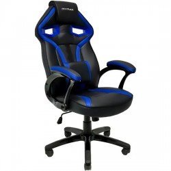 Cadeira Gamer Mymax Mx1 Giratória Preta/Azul