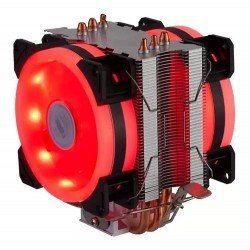 Air Cooler CPU Universal DEX, Processador Intel / Amd, Fan Duplo, RGB – DX-9107D Air Cooler CPU Universal DEX, Processador Intel / Amd, Fan Duplo, RGB – DX-9107D