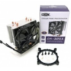 Air Cooler Processador Intel e AMD Dex, DX-2011, LED Azul Air Cooler Processador Intel e AMD Dex, DX-2011, LED Azul