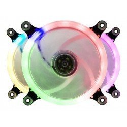 Cooler Fan Bluecase Ring BFR-09RGB, LED RGB Por Controlador, 120mm Cooler Fan Bluecase Ring BFR-09RGB, LED RGB Por Controlador, 120mm