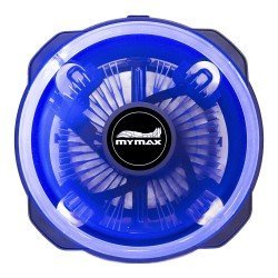 Cooler CPU Universal Intel e AMD Mymax, MYC/CCHX12-BL - LED Azul, 120mm Cooler CPU Universal Intel e AMD Mymax, MYC/CCHX12-BL - LED Azul, 120mm