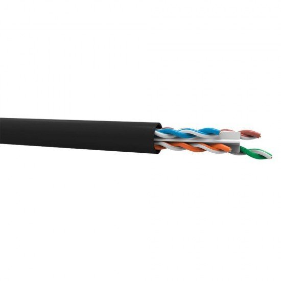 CABO DE REDE CAT6 4P FURUKAWA 100% COBRE - SOHOPLUS - PRETO (VENDA POR METRO) CABO DE REDE CAT6 4P FURUKAWA 100% COBRE - SOHOPLUS - PRETO (VENDA POR METRO)