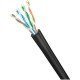 CAIXA DE CABO DE REDE CAT5E FURUKAWA 100% COBRE - SOHOPLUS 305M CMX PRETO CAIXA DE CABO DE REDE CAT5E FURUKAWA 100% COBRE - SOHOPLUS 305M CMX PRETO