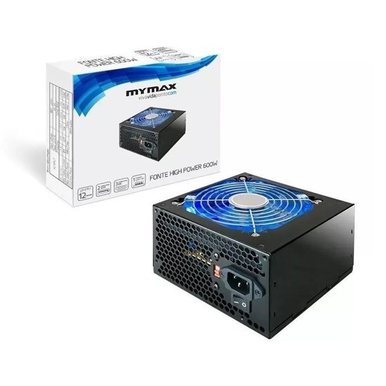 Fonte de Alimentação, Mymax Atx 600W Bivolt 115v/220v Manual Fonte de Alimentação, Mymax Atx 600W Bivolt 115v/220v Manual