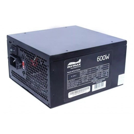 Fonte de Alimentação, Mymax Atx 600W Bivolt 115v/220v Manual Fonte de Alimentação, Mymax Atx 600W Bivolt 115v/220v Manual