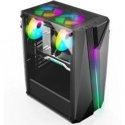 Gabinete Gamer Hayom Gb1721, RGB, Vidro Lateral Temperado
