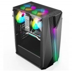 Gabinete Gamer Hayom Gb1721, RGB, Vidro Lateral Temperado