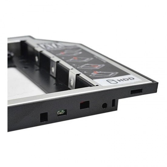Case Adaptador Caddy SSD/ HD Para Notebook Universal (27.7mm) Case Adaptador Caddy SSD/ HD Para Notebook Universal (27.7mm)