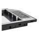Case Adaptador Caddy SSD/ HD Para Notebook Universal (27.7mm) Case Adaptador Caddy SSD/ HD Para Notebook Universal (27.7mm)