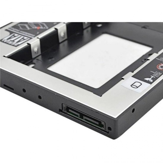 Case Adaptador Caddy SSD/ HD Para Notebook Universal (27.7mm) Case Adaptador Caddy SSD/ HD Para Notebook Universal (27.7mm)