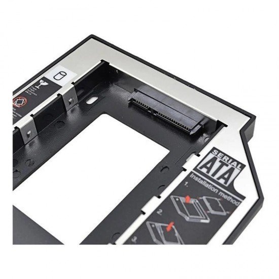 Case Adaptador Caddy SSD/ HD Para Notebook Universal (27.7mm) Case Adaptador Caddy SSD/ HD Para Notebook Universal (27.7mm)