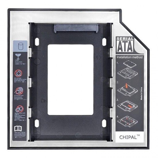 Case Adaptador Caddy SSD/ HD Para Notebook Universal (27.7mm) Case Adaptador Caddy SSD/ HD Para Notebook Universal (27.7mm)