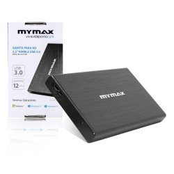 Case HD Externo 3.5” Mymax Faster Usb 3.0, Preto - MENC-BS-U23T-BK Case HD Externo 3.5” Mymax Faster Usb 3.0, Preto - MENC-BS-U23T-BK