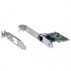 Placa de Rede PCI-Express Gigabit Mymax, 10/100/100Mbps Placa de Rede PCI-Express Gigabit Mymax, 10/100/100Mbps