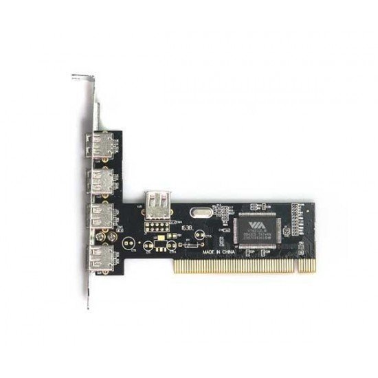 Placa PCI-E DEX DP-52 USB 2.0 Com 5 Portas