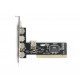 Placa PCI-E DEX DP-52 USB 2.0 Com 5 Portas