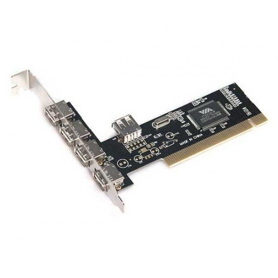 Placa PCI-E DEX DP-52 USB 2.0 Com 5 Portas