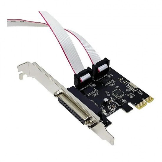 PLACA PCI-E 2 SERIAL E 1 PARALELO - DEX - REF. DP-03 PLACA PCI-E 2 SERIAL E 1 PARALELO - DEX - REF. DP-03