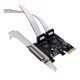 PLACA PCI-E 2 SERIAL E 1 PARALELO - DEX - REF. DP-03 PLACA PCI-E 2 SERIAL E 1 PARALELO - DEX - REF. DP-03