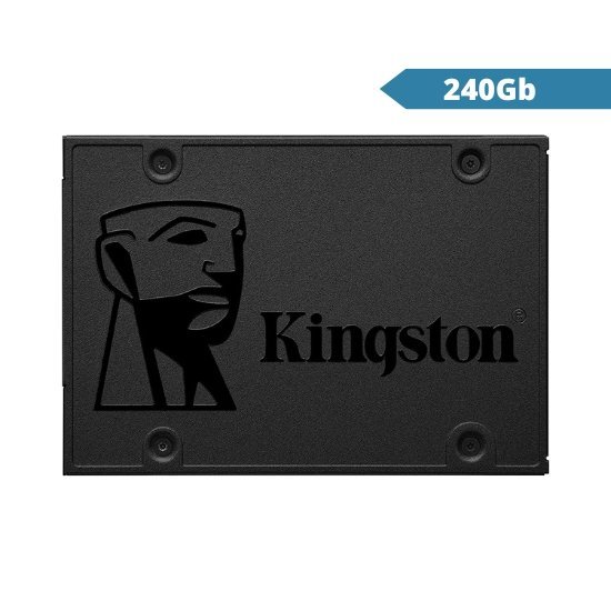 SSD Kingston A400, 240GB, Sata III, Leitura 500MBs Gravação 350MBs, SA400S37/240G SSD Kingston A400, 240GB, Sata III, Leitura 500MBs Gravação 350MBs, SA400S37/240G