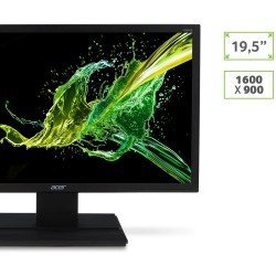 Monitor Led 19.5" Acer V206HQL-ABI, V6 Series, 5ms, VGA/HDMI, 60Hz