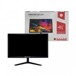 Monitor LED 21.5" BRX, Full HD, Resolução de 1920x1080, 1 HDMI, 1 VGA, Painel de LED, 75hz