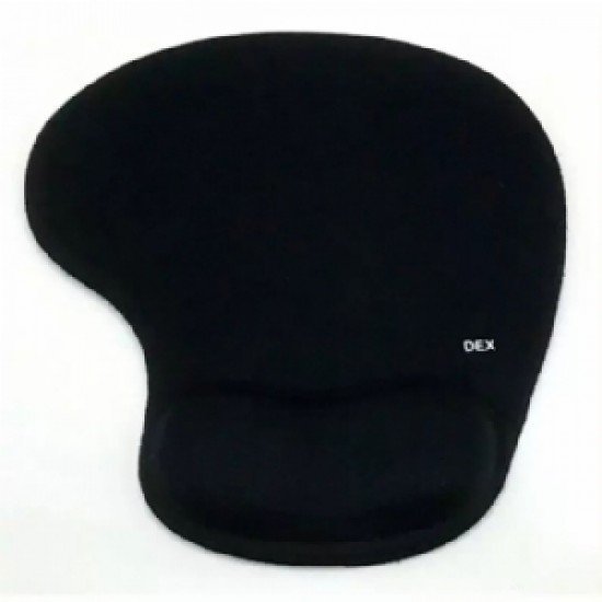 Mouse Pad Dex com Suporte de Pulso Gel, 23x19 cm, Preto - RY-68 Mouse Pad Dex com Suporte de Pulso Gel, 23x19 cm, Preto - RY-68