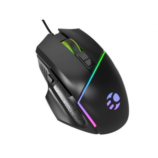 MOUSE GAMER USB BLUECASE - BGM-02 - LED RGB - 6400DPI - 8 BOTÕES - MACRO PROGRAMAVEIS. MOUSE GAMER USB BLUECASE - BGM-02 - LED RGB - 6400DPI - 8 BOTÕES - MACRO PROGRAMAVEIS.