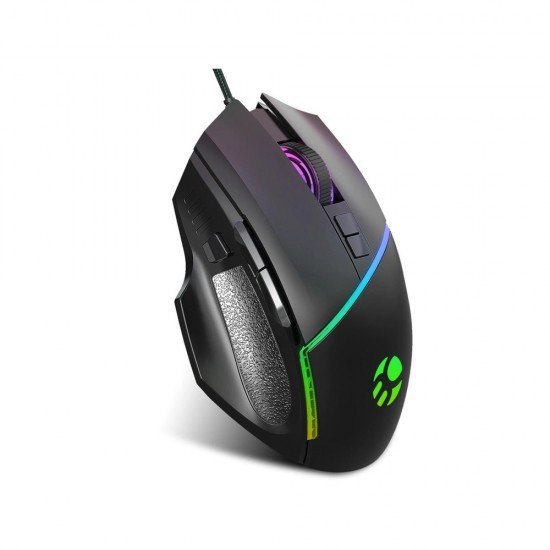 MOUSE GAMER USB BLUECASE - BGM-02 - LED RGB - 6400DPI - 8 BOTÕES - MACRO PROGRAMAVEIS. MOUSE GAMER USB BLUECASE - BGM-02 - LED RGB - 6400DPI - 8 BOTÕES - MACRO PROGRAMAVEIS.