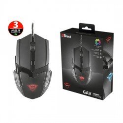 Mouse Gamer Trust, Gav GXT 101, 4800DPI, LED Multicolor