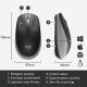 MOUSE S/ FIO LOGITECH M190 RC NANO PRETO