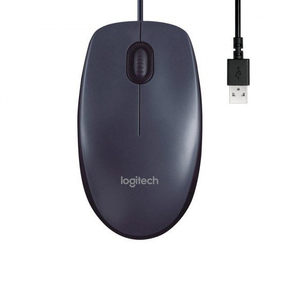 MOUSE LOGITECH COM FIO - M90 PRETO MOUSE LOGITECH COM FIO - M90 PRETO