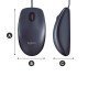 MOUSE LOGITECH COM FIO - M90 PRETO MOUSE LOGITECH COM FIO - M90 PRETO