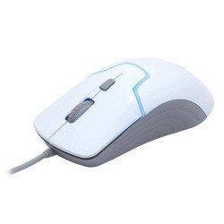 Mouse Gamer HP, M100, USB, 1600DPI, Branco/Cinza, LED Mouse Gamer HP, M100, USB, 1600DPI, Branco/Cinza, LED