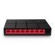 Switch Mercusys MS108G Gigabit, 8 Portas, Tecnologia Green Ethernet - 10/100/1000Mbps Switch Mercusys MS108G Gigabit, 8 Portas, Tecnologia Green Ethernet - 10/100/1000Mbps