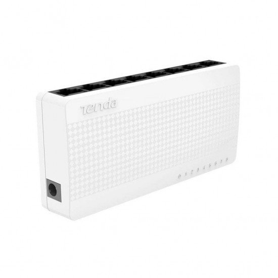 Switch Tenda S108, 8 Portas, Tecnologia Ethernet Green - 10/100/mbps Switch Tenda S108, 8 Portas, Tecnologia Ethernet Green - 10/100/mbps