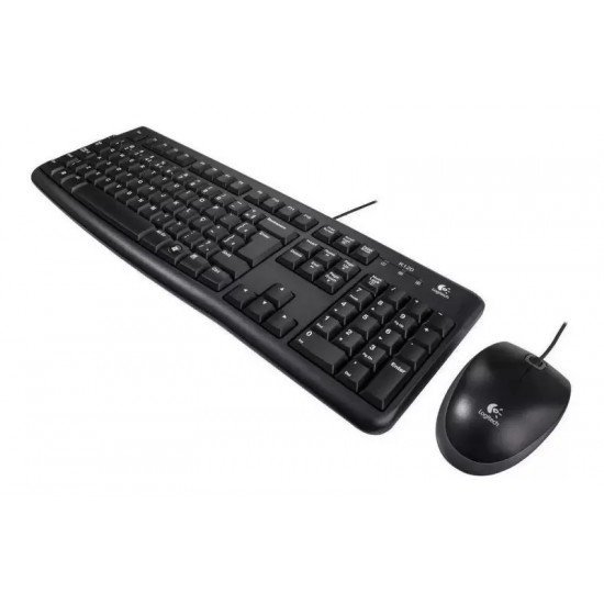 KIT TECLADO E MOUSE LOGITECH COM FIO - MK120 KIT TECLADO E MOUSE LOGITECH COM FIO - MK120