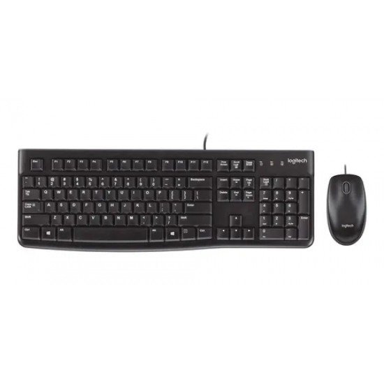 KIT TECLADO E MOUSE LOGITECH COM FIO - MK120 KIT TECLADO E MOUSE LOGITECH COM FIO - MK120